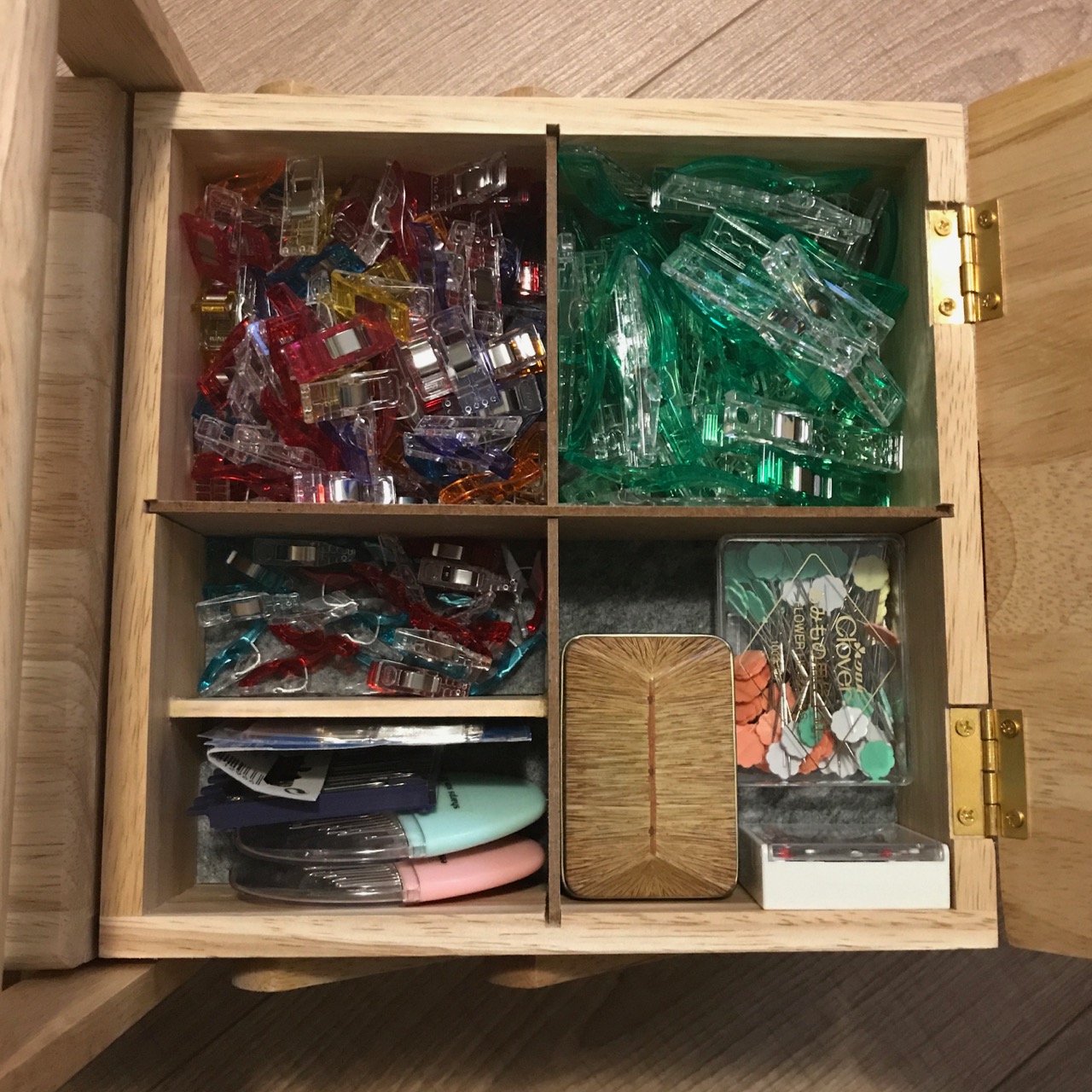Organizing My Sewing Box