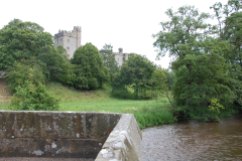 View of Haddon Hall from the river